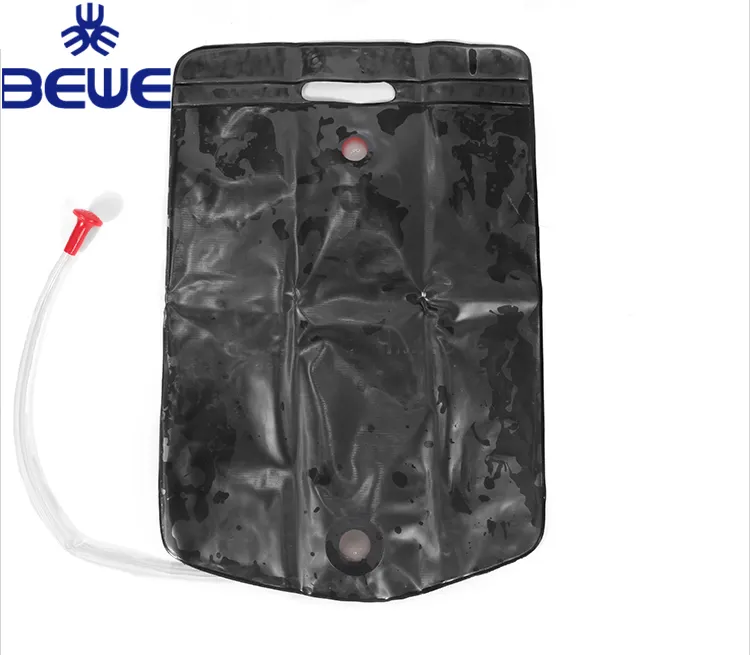 Portable PVC outdoor Folding Camping Hiking Solar Energy Heated Camp Shower Water Bag