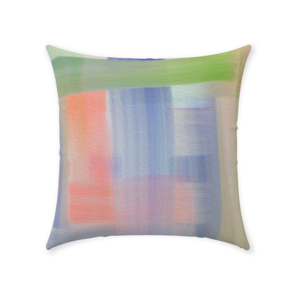 Plaid Weave Throw Pillow