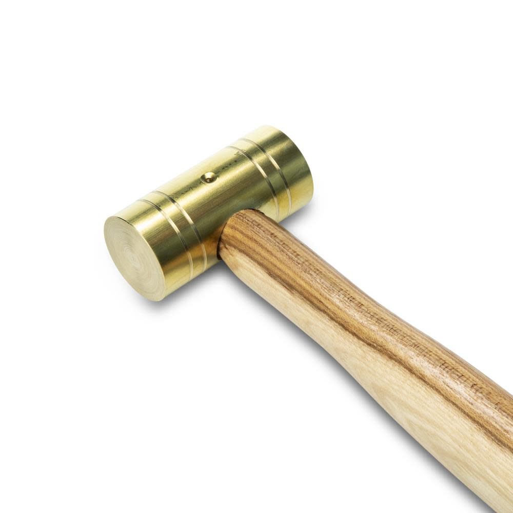 GEARWRENCH Hammer Brass with Hickory Handle 16 oz 81-111G from GEARWRENCH