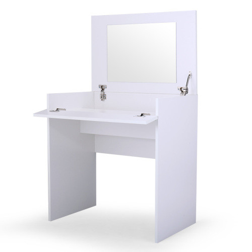 White Vanity Sets  Makeup Vanity Table with Flip u...