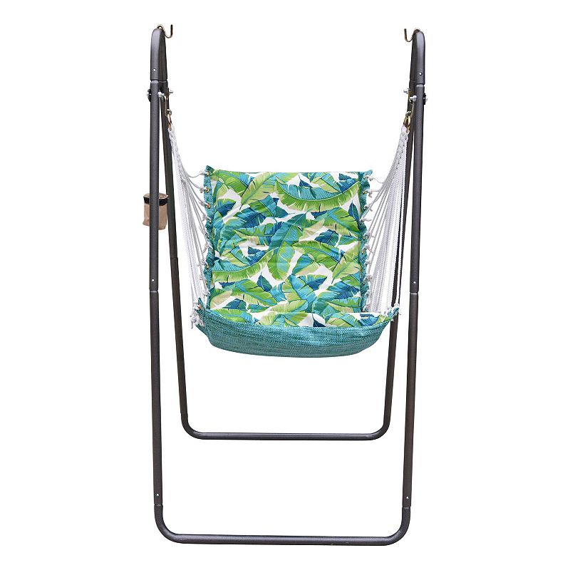 Algoma Hanging Soft Comfort Hammock Chair and Stand