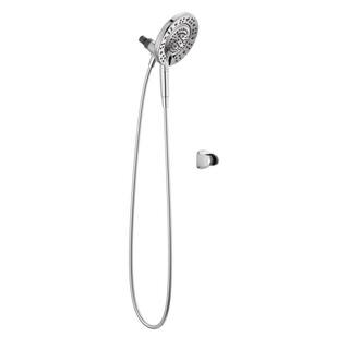 Delta In2ition 7-Spray Patterns 1.75 GPM 7.88 in. Wall Mount Dual Shower Heads in Chrome 75888