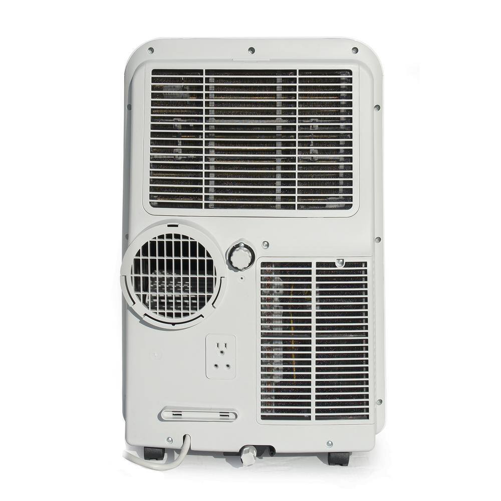 SPT 12000 BTU 8000 (DOE) BTU Portable Air Conditioner with Dehumidifier with Remote in WhiteSilver WA-S8001E