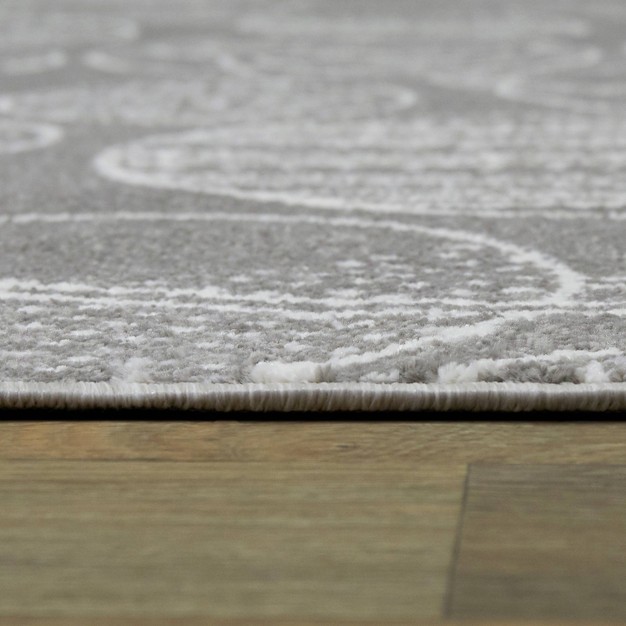 Planets Gray Rug Balta Rugs