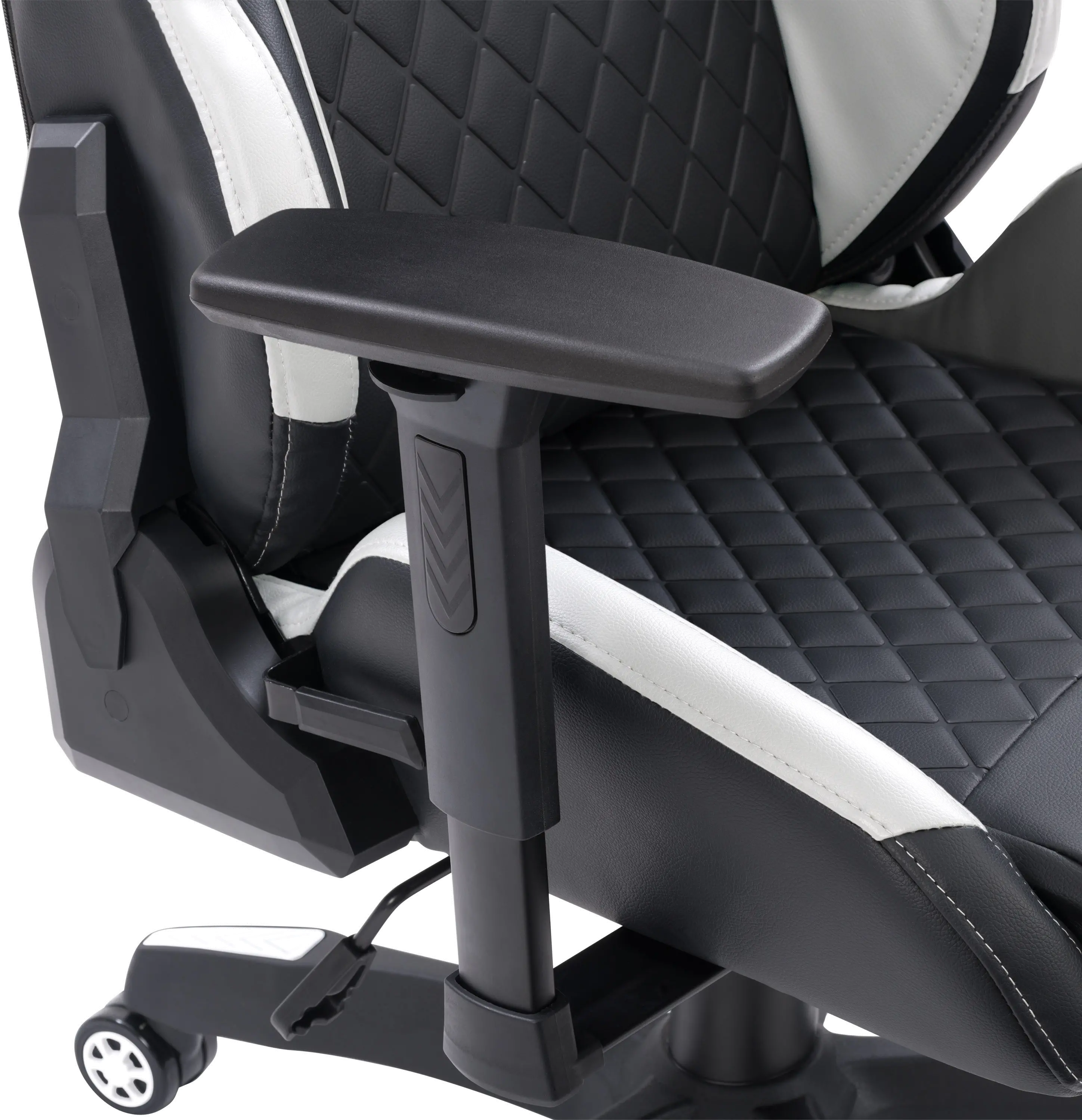 Nightshade Black and White Gaming Chair