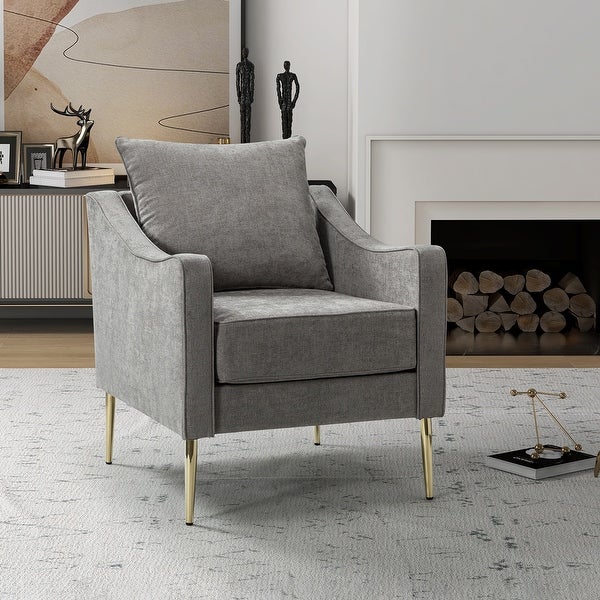 Epopeus Comfy Armchair with Sloped Arms by HULALA HOME