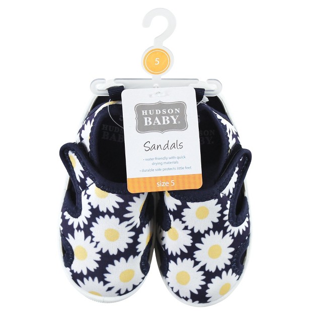 Hudson Baby Infant Toddler And Kids Girl Sandal And Water Shoe Daisy