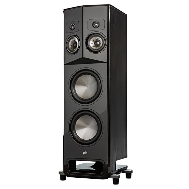 Polk Audio Legend Series L800 Floorstanding Tower Speaker in Black Ash with Patented SDA-PRO Technology (Each)