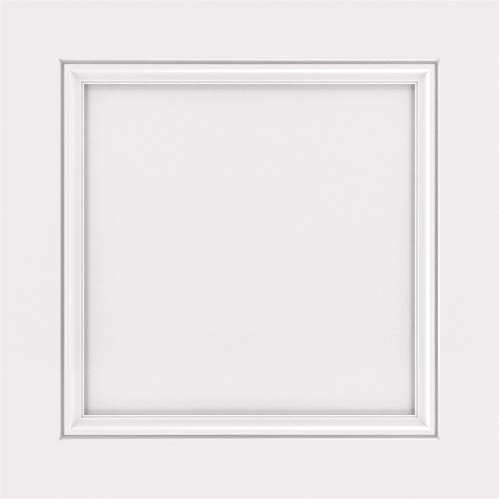 Thomasville Studio 1904 Vance 14 12 x 14 12 in. Cabinet Door Sample in Painted White 772515429453