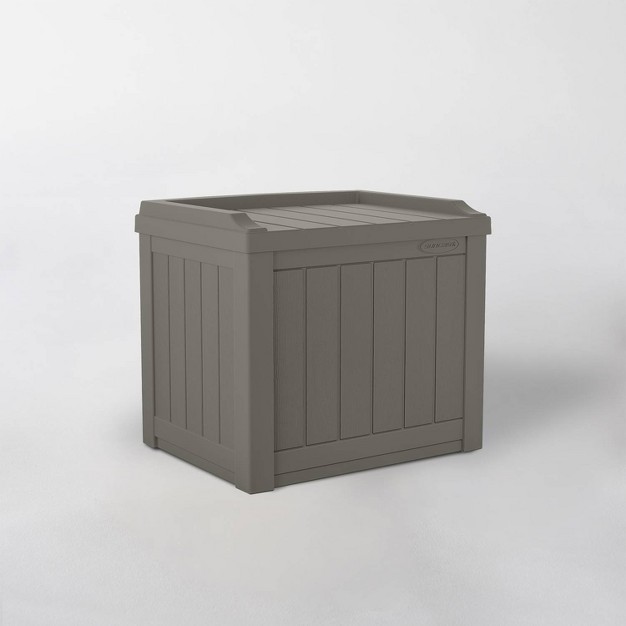 22gal Storage Seat Resin Deck Box Suncast