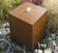 corten steel water curtain Economical and durable landscape