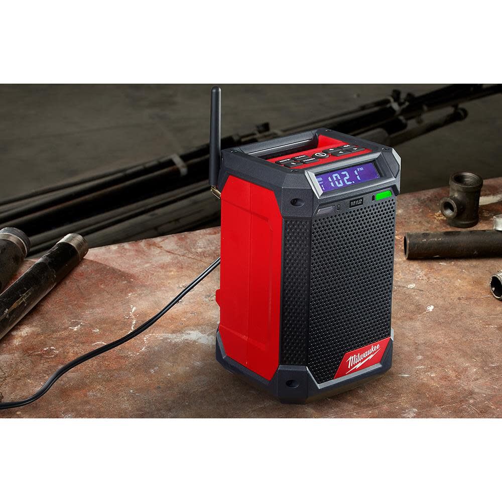 Milwaukee M12 Radio + Charger 2951-20 from Milwaukee