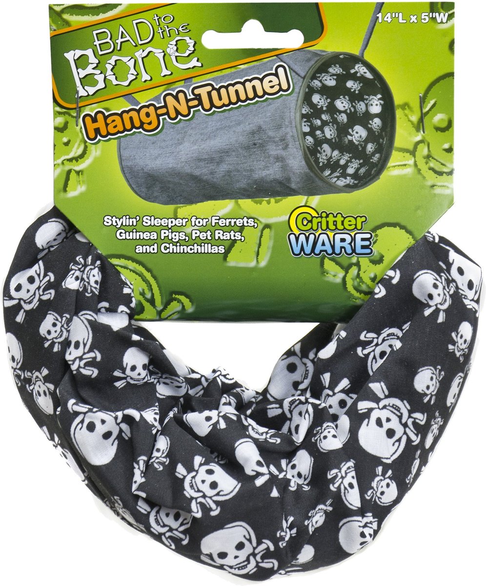 Ware Hang-N-Tunnel Bad to the Bone Small Animal Tunnel