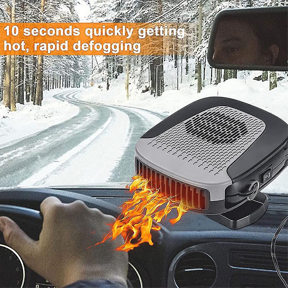 Car Heater 12v With Heating And Cooling 2 In 1 Modes，black