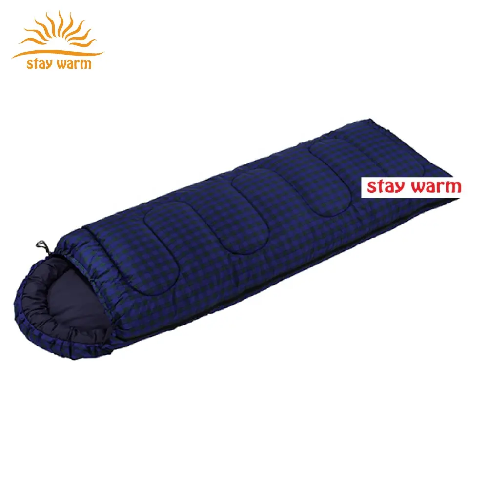 Custom High Quality Battery operated Electric Heated Sleeping Bag for Camping/Hiking Gear