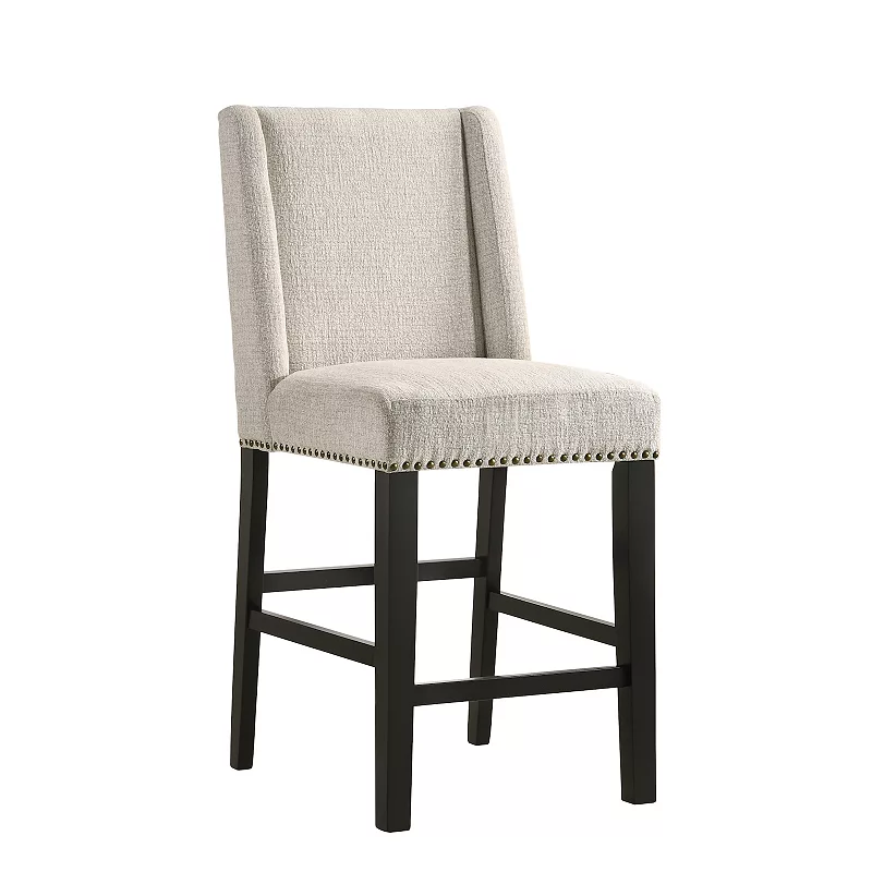 Carolina Chair and Table Laurant 2-Piece Upholstered 24 Stools