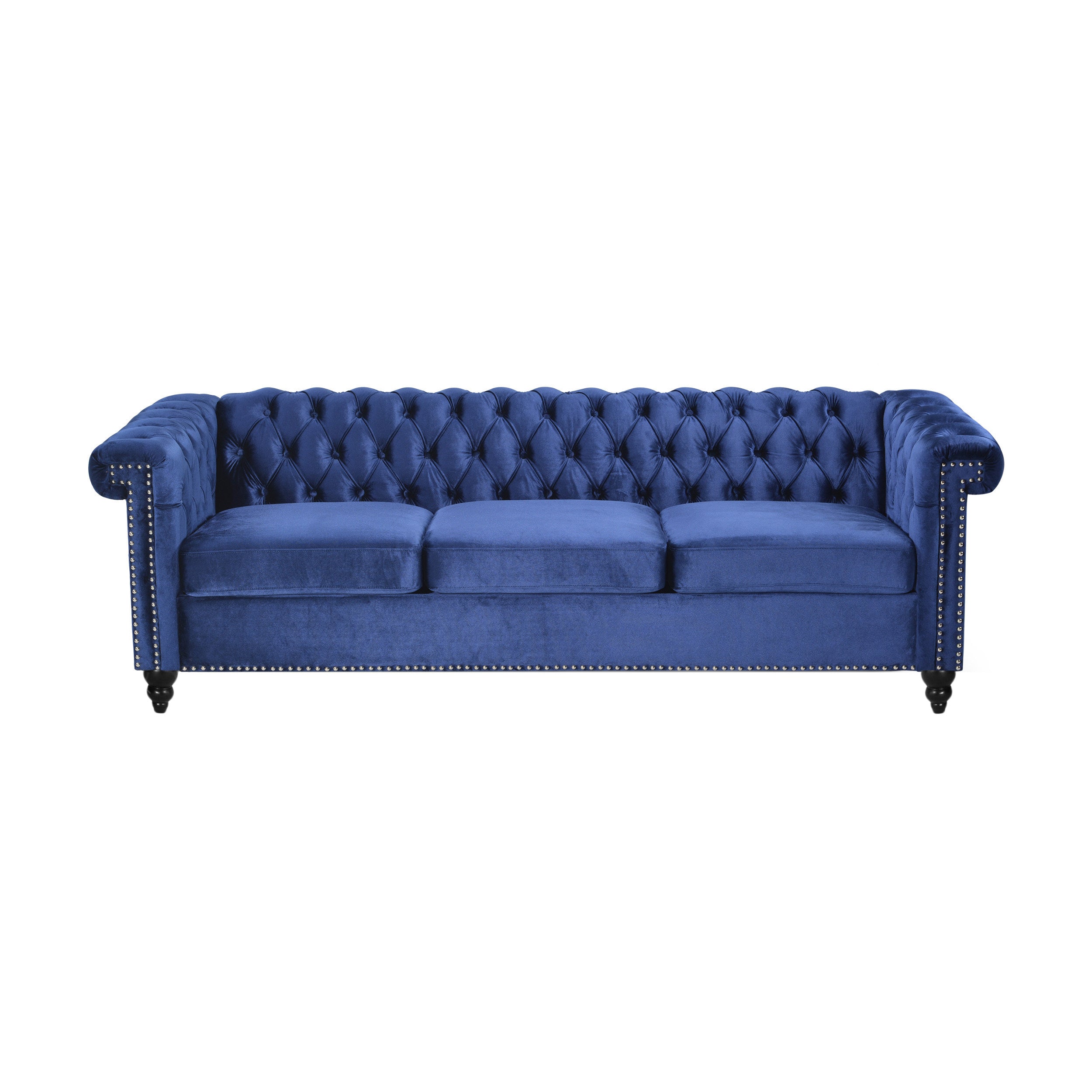 Zyiere Tufted Chesterfield 3 Seater Sofa