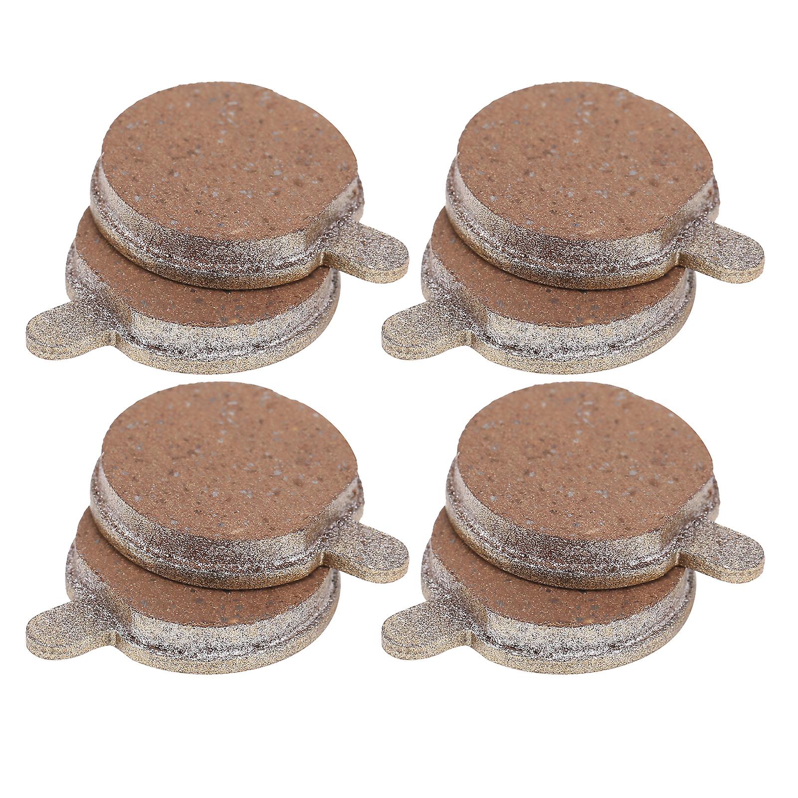 4pair 10in Electric Scooter Disc Brake Universal Brake Pad Accessory Copper Based Metal