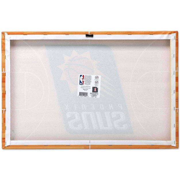 Nba Phoenix Suns Court Canvas Wall Sign