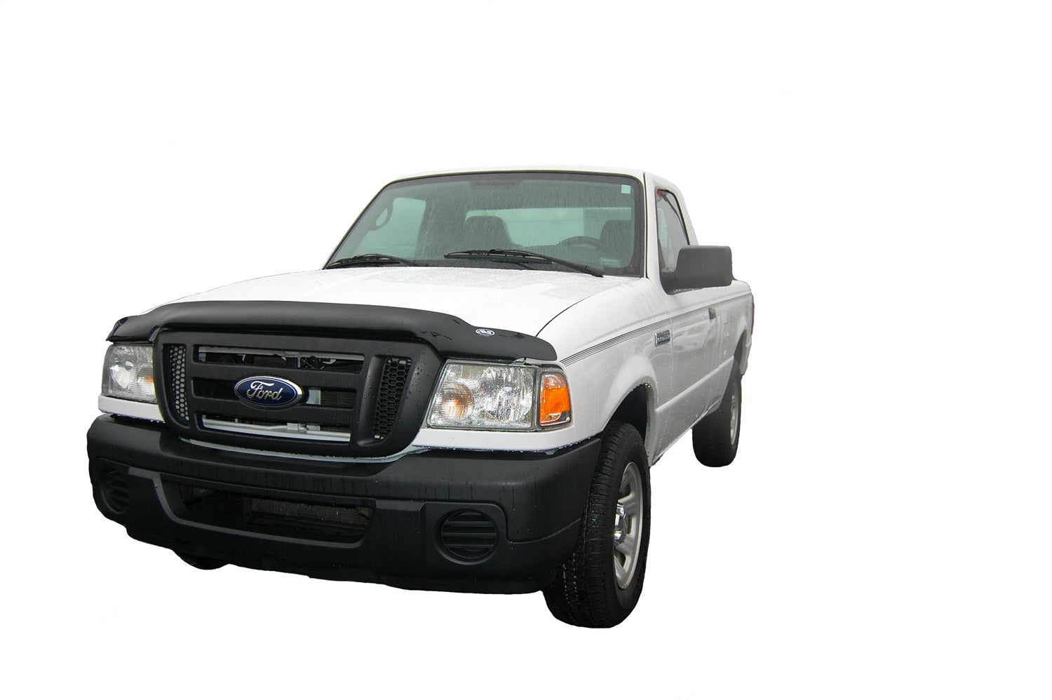 AVS 2004-2012 Ford Ranger High Profile Bugflector II Hood Shield - Smoke