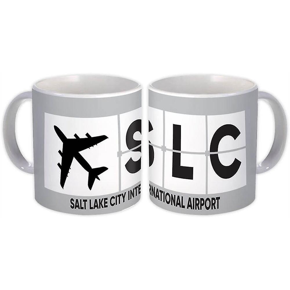 Gift Mug: USA Salt Lake City Airport Utah SLC Airline