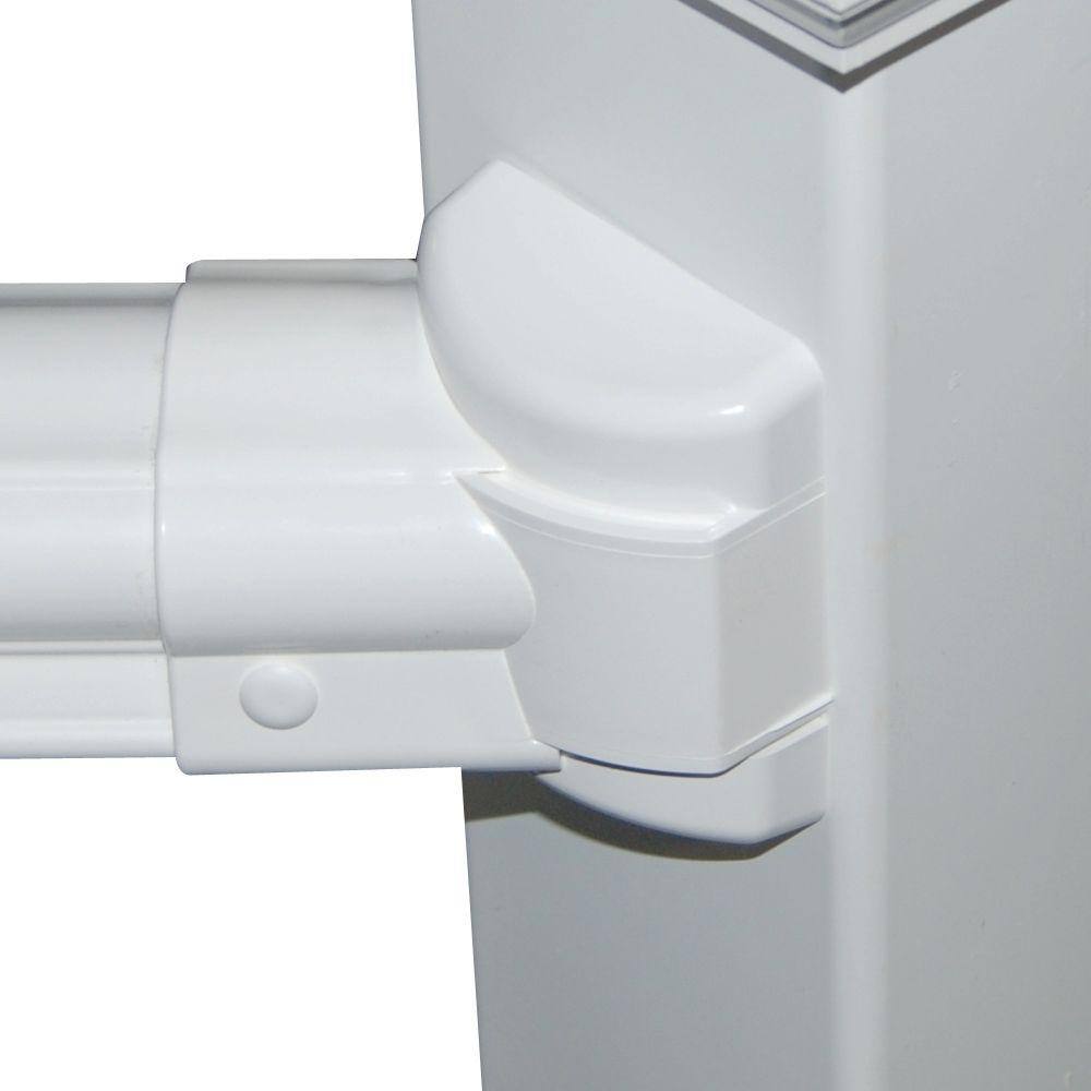 Veranda TraditionalWilliamsburg White Angle Bracket Kit (4-Pack) 73003212