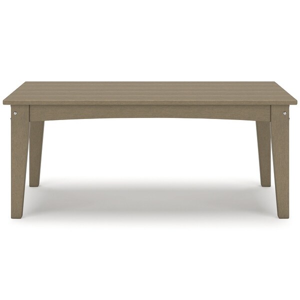 Signature Design by Ashley Hyland wave Outdoor Coffee Table