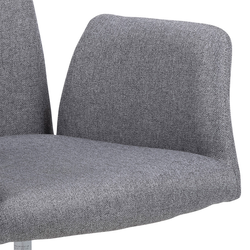 ISLA Office Chair - Light Grey & Black