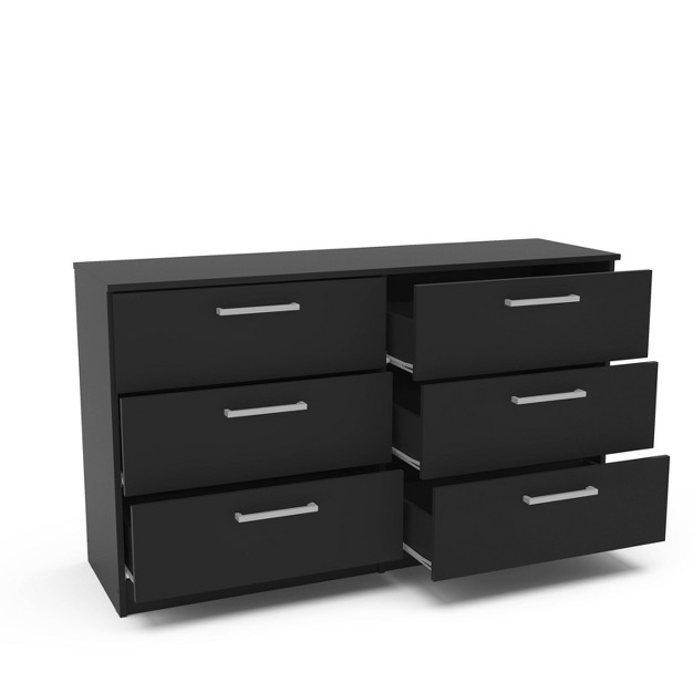 Juliette 6 Drawer Dresser Polifurniture