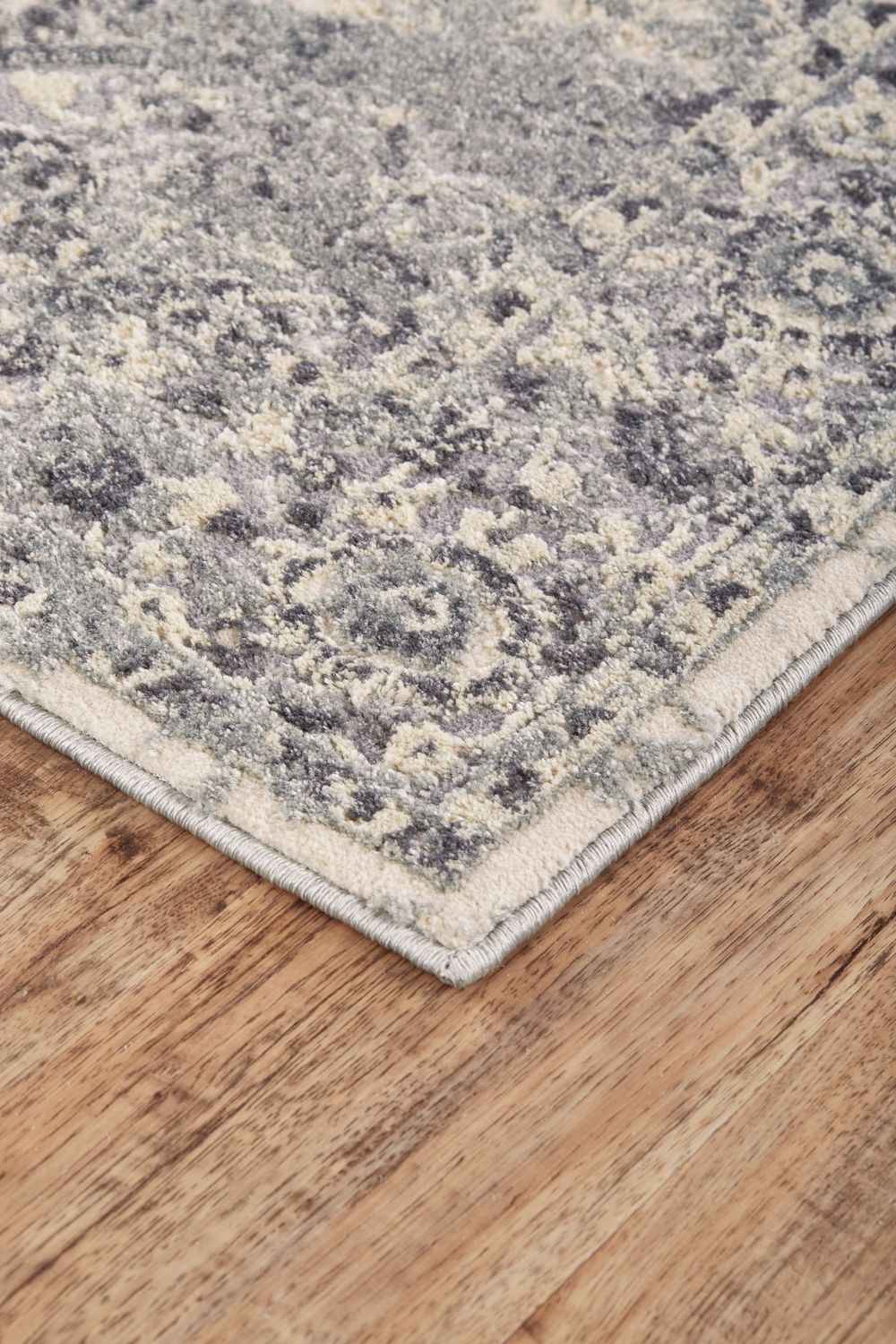 Plaza Gray and Beige Rug by BD Fine