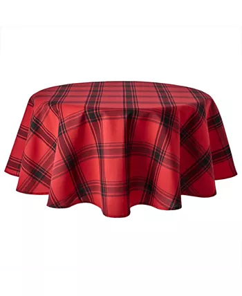 Town and Country Living Buffalo Check Tablecloth Single Pack 70 Round