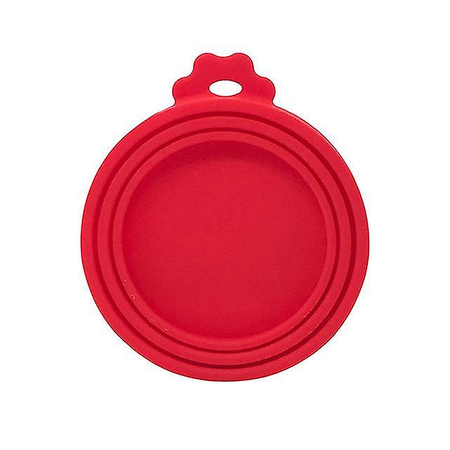 Silicone Fresh-keeping Lid 3-in-1 Pet Food Can Lid， General Size