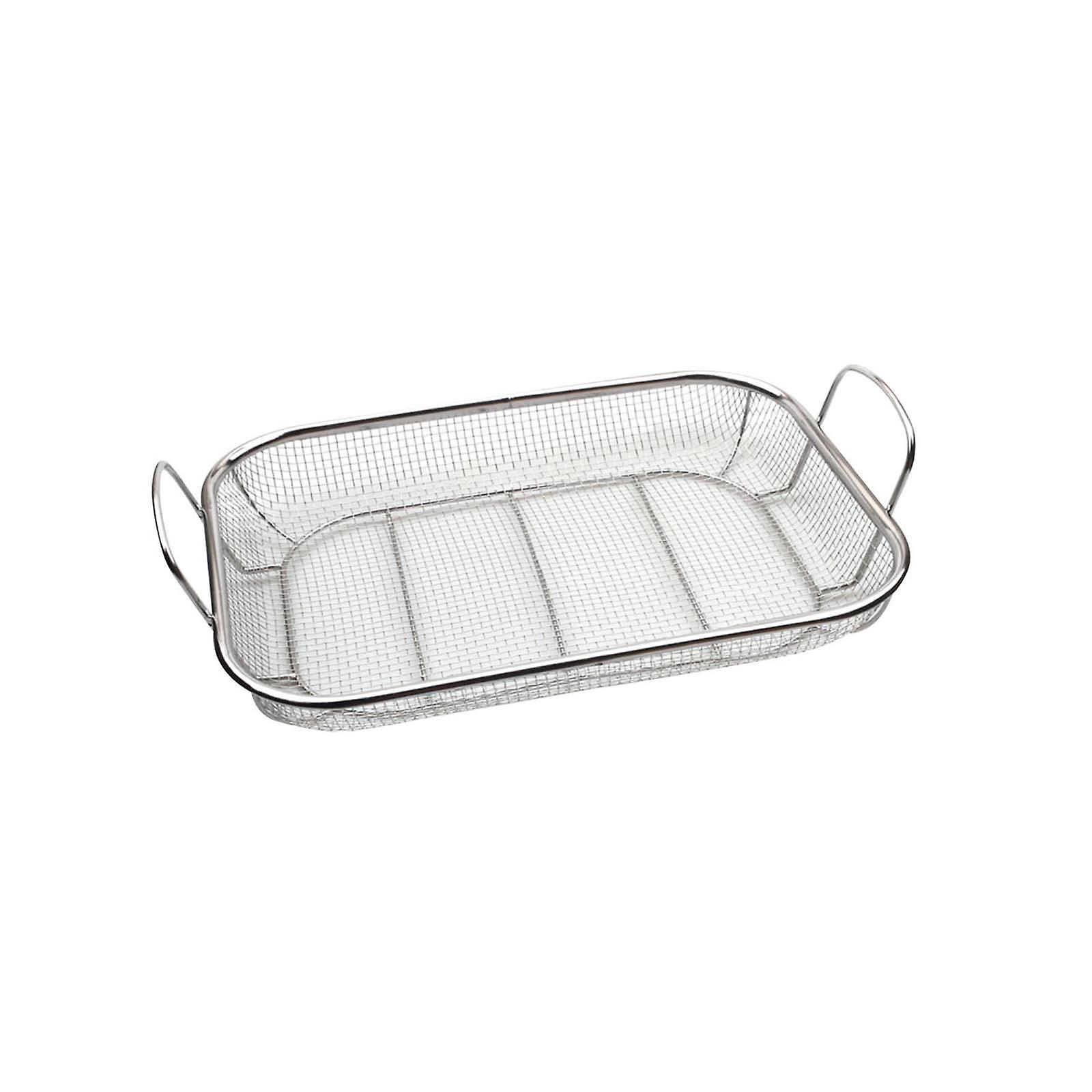 Vegetable Barbecue Basket Grill Basket Portable Rectangle For Meats And Fish