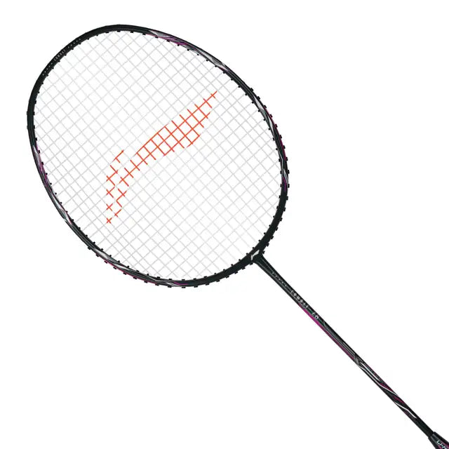 Li-Ning Combat Z8 Badminton Racket (Dark Slate/Gray/Pink) - 80 Grams