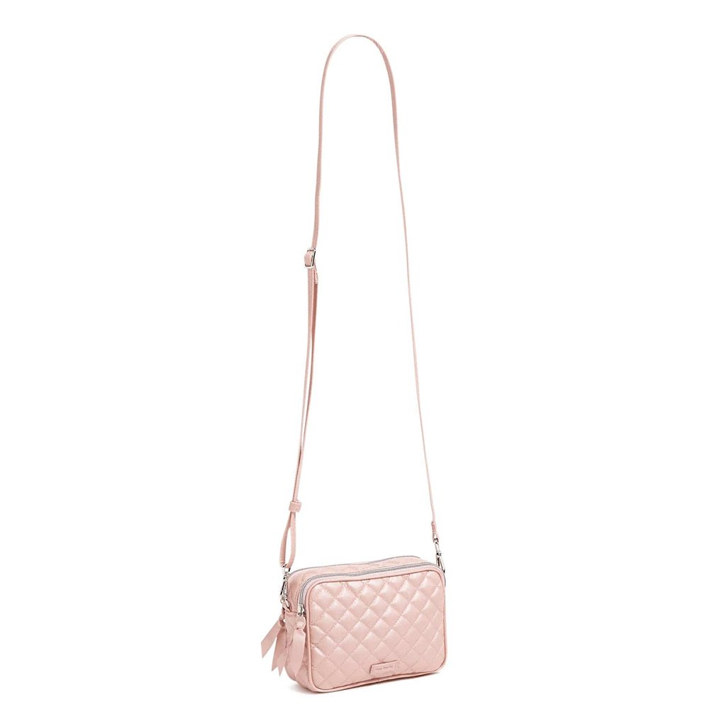 Vera Bradley  Mini Evie Crossbody Bag in Rose Quartz