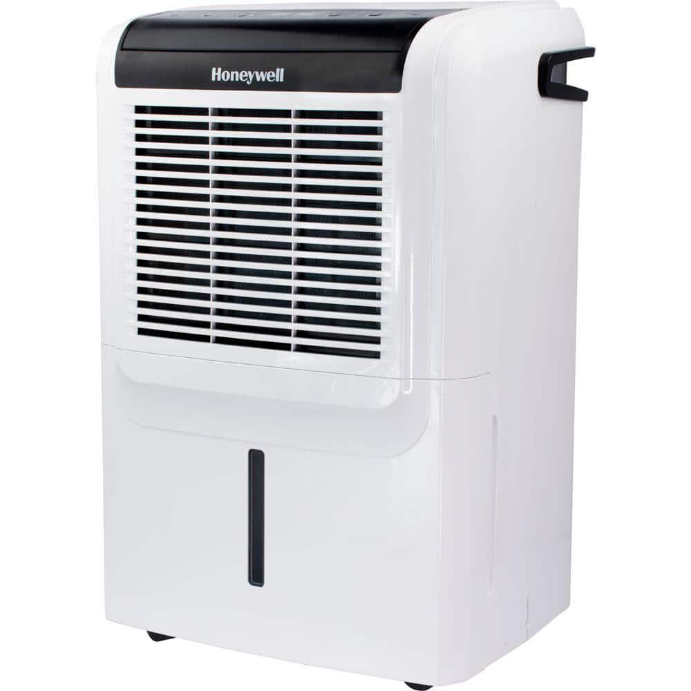 Honeywell 50 Pt Energy Star Dehumidifier with with BuiltIn Drain Pump in white