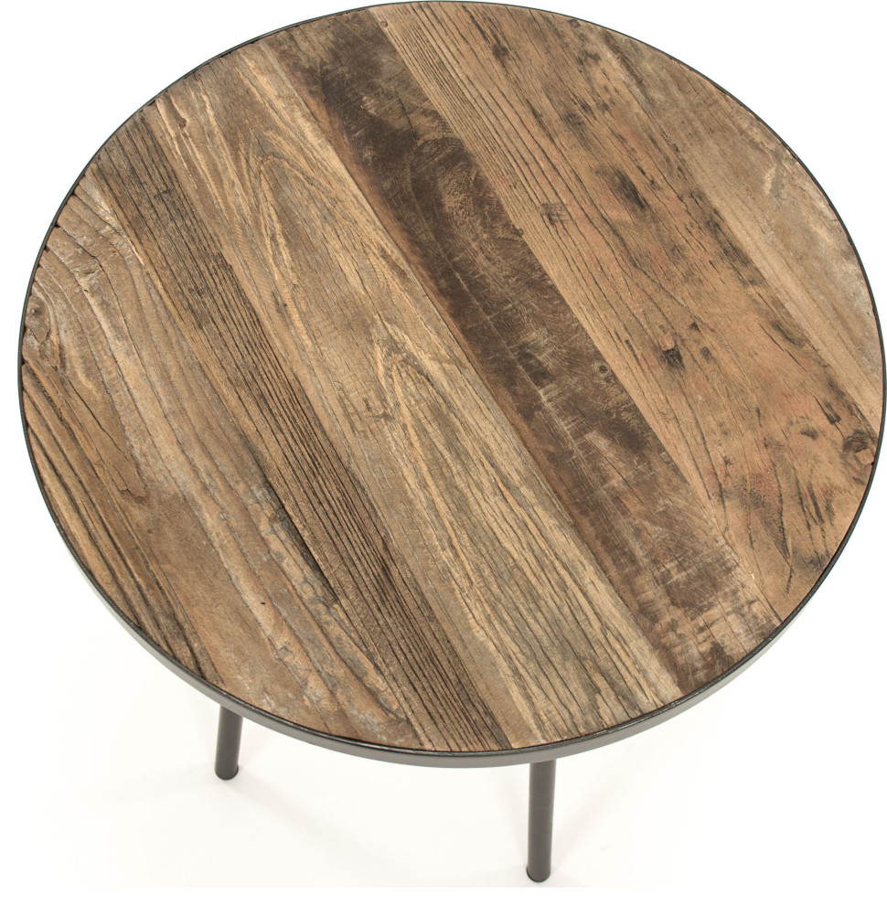 Side Table   Industrial   Side Tables And End Tables   by HedgeApple  Houzz