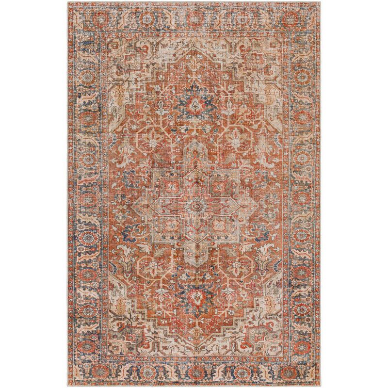 St Jacob Traditional Washable Area Rug