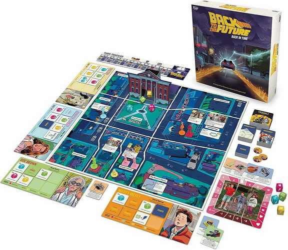 Back To The Future Back In Time Funko Board Game  ...