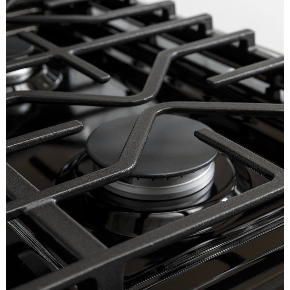 GE 30 in. 4.8 cu. ft. Freestanding Gas Range in Stainless Steel JGBS61RPSS