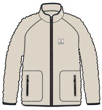 Tripper 2.0 Full Zip Recycled Sherpa Fleece - Oatmeal