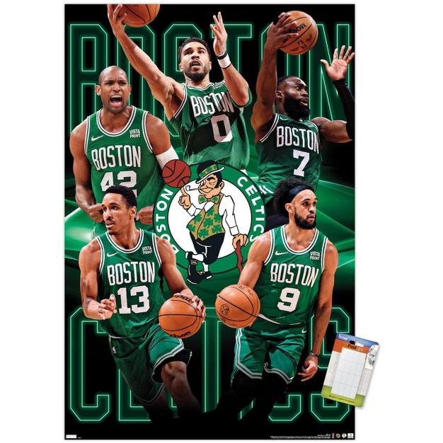 Trends International Nba Boston Celtics Team 23 Unframed Wall Poster Prints