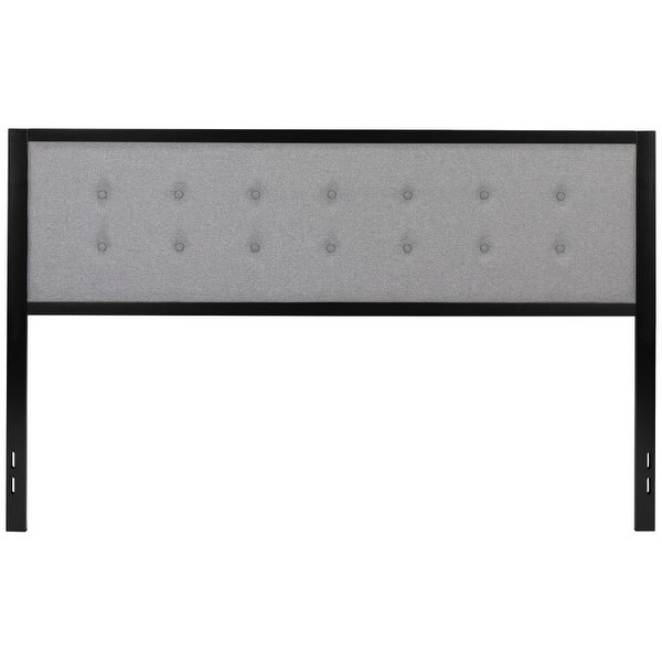 Metal Tufted Upholstered Headboard - Modern Headboard - - 31882124