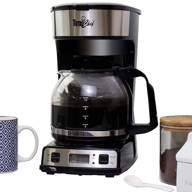 Total Chef 12-Cup Programmable Coffee Maker