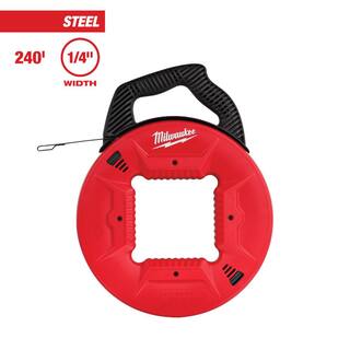 MW 18 in. x 240 ft. Steel Fish Tape 48-22-4178