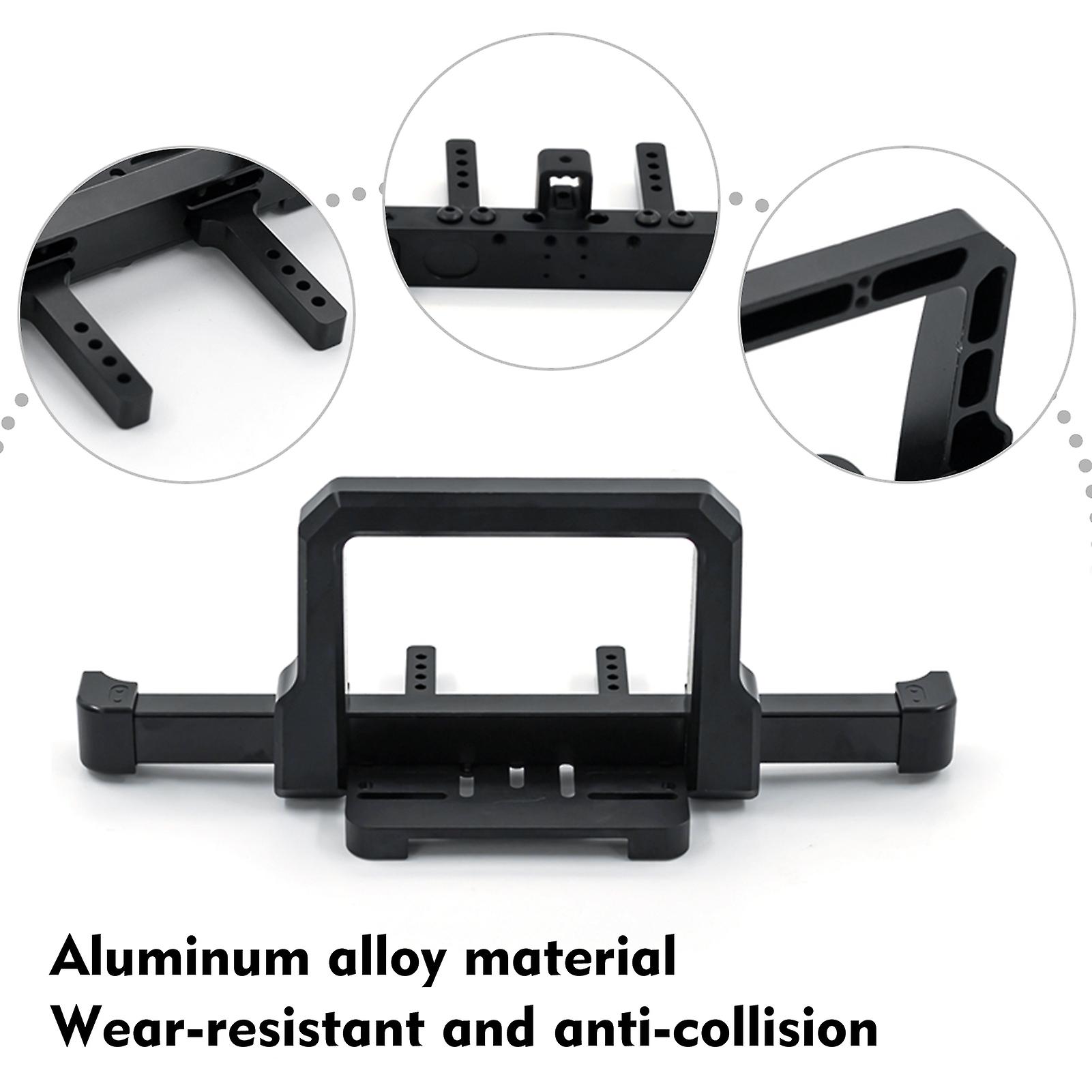 Front Bumper Rear Bumper Sets Rc Crawler Bumper Aluminum Alloy Bumper Compatible With 1/10 Traxxas Trx-4 Trx4 Rc Car No.241422