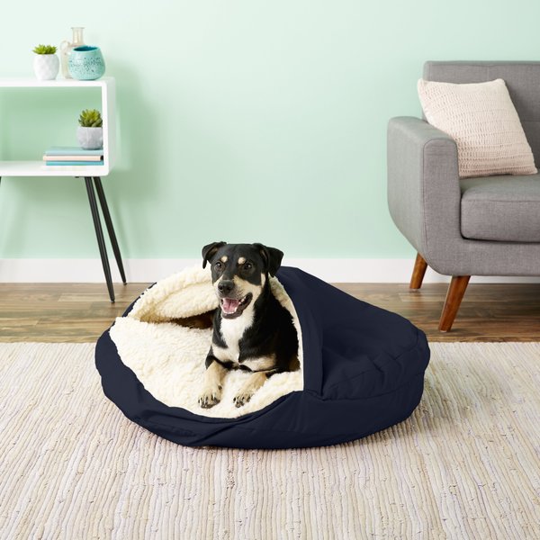 Snoozer Pet Products Cozy Cave Orthopedic Covered Cat and Dog Bed w/Removable Cover