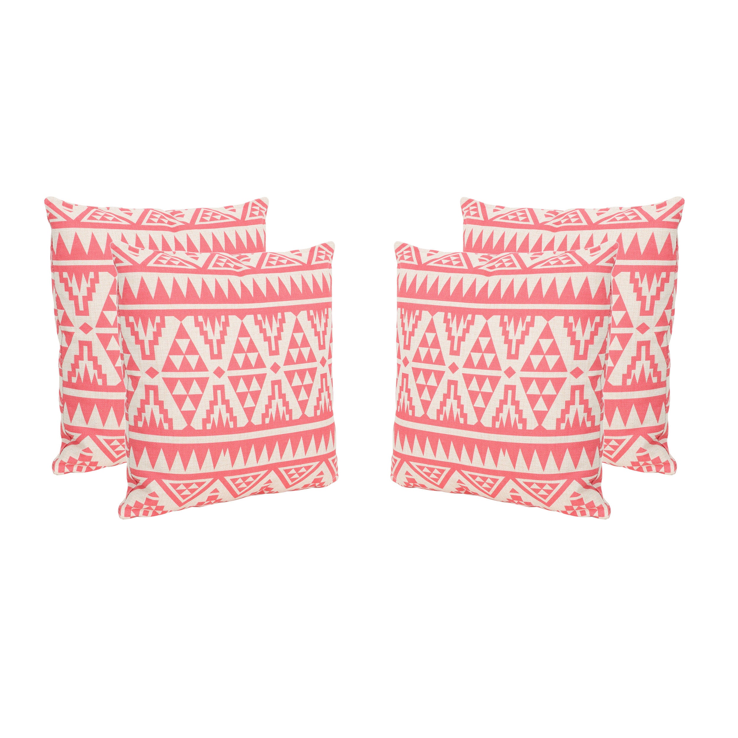 Fred Outdoor 18-inch Water Resistant Square Pillows (Set of 2)