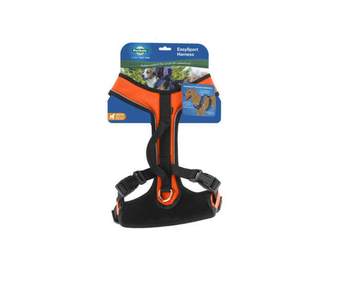 PetSafe EasySport Harness， Orange， Medium