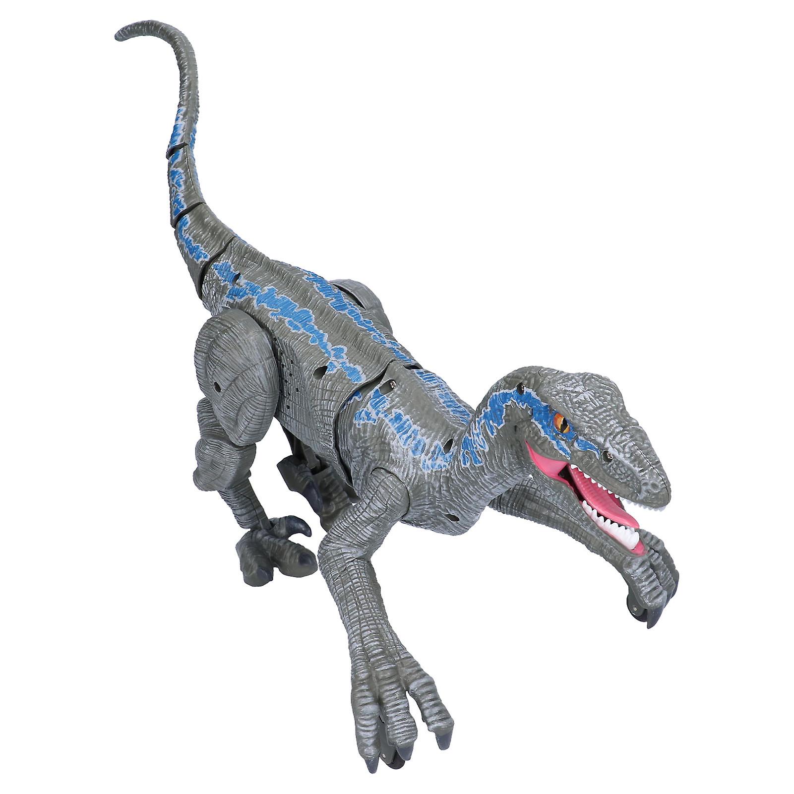 5 Channels 2.4ghz Remote Control Dinosaur Large Dinosaur Toys With Sound Light For Childcyan